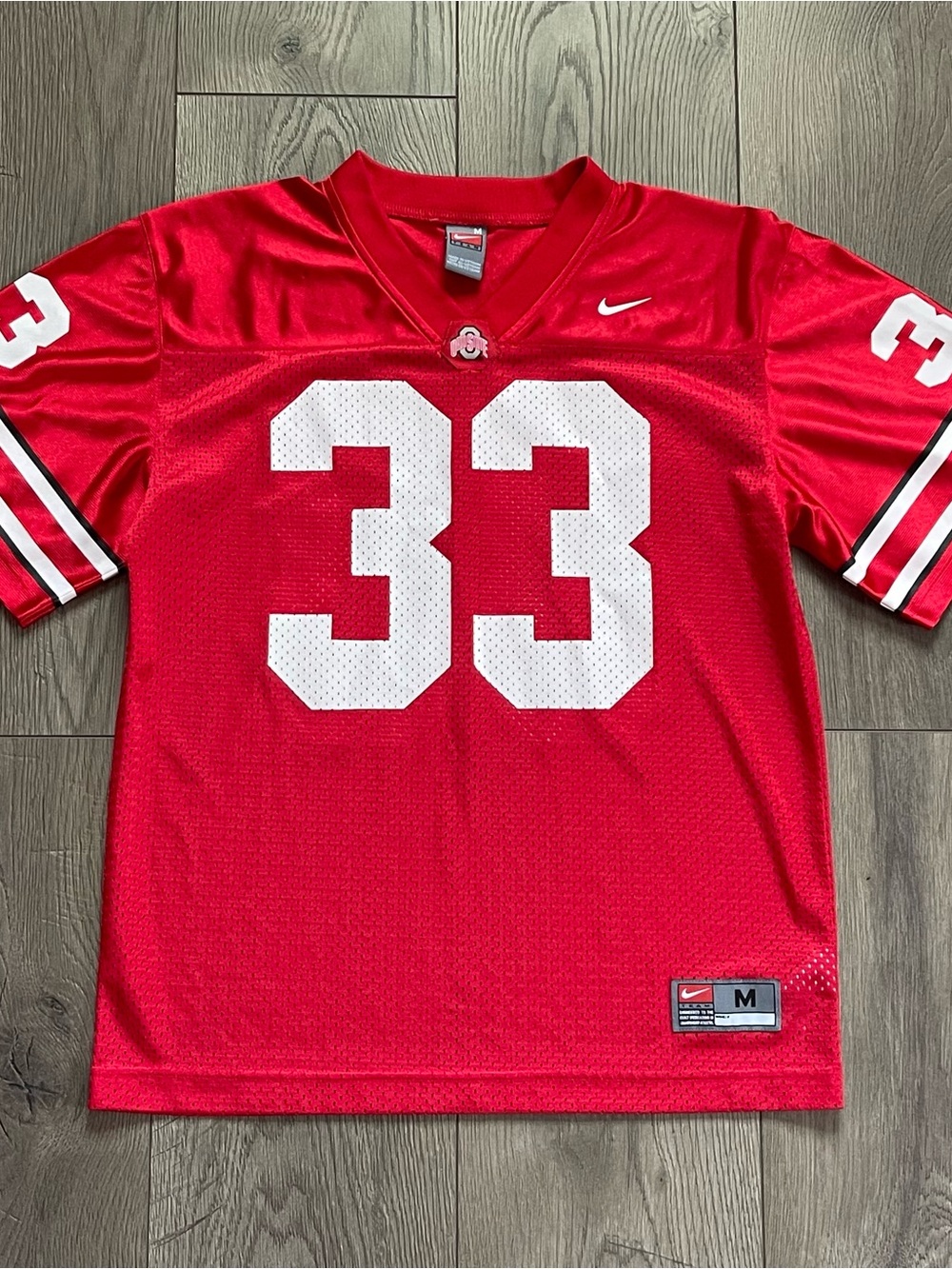 Nike NCAA Ohio State Buckeyes Youth Medium #33 Football Jersey